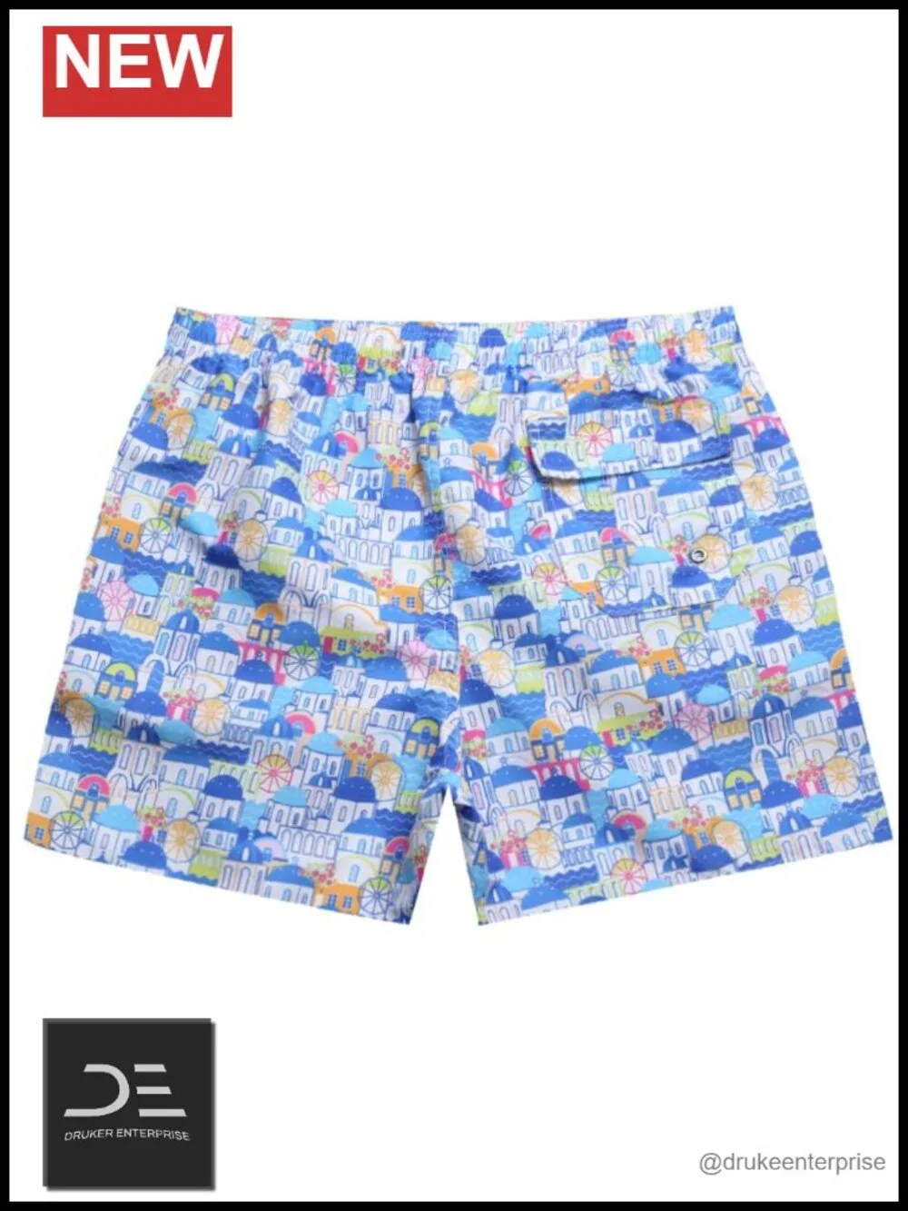Men's Quick Dry Swim Trunks Board Shorts Drawstring Adjustable Strap